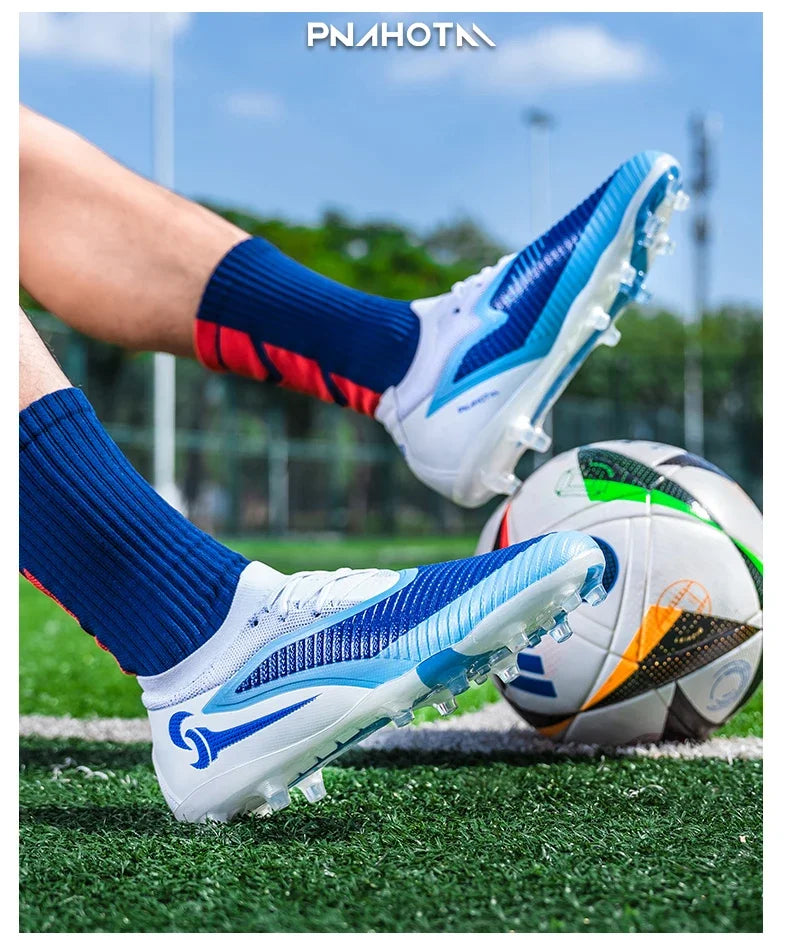 Men Football Shoes Fast Non-Slip Outdoor Football Field Boots Professional Grass Training Soccer Shoes Society Cleats Sneaker