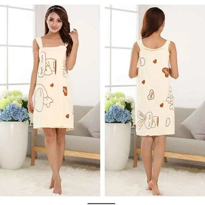 Wonderlife Women Quick Dry Magic Bathing Towel Spa Bathrobes Wash Clothing Sexy Wearable Microfiber Beach Towels Bathrooms Towel