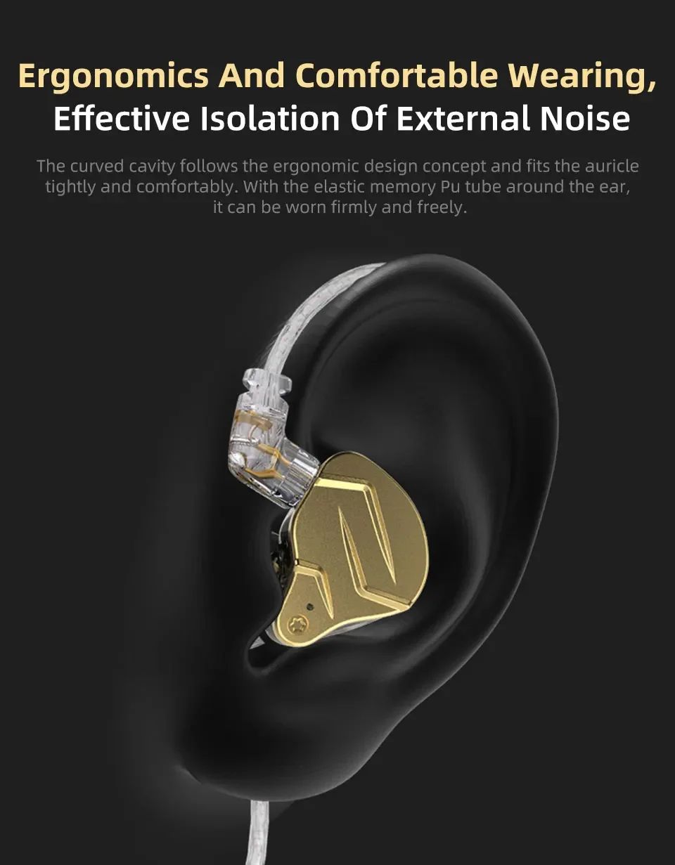 NEW KZ ZSN PRO X 1BA 1DD Hybrid Drive HIFI Metal In Ear Earphone Sport Noise Cancelling Earbud Headsets KZ ZSX ZSNPROX EDXPRO