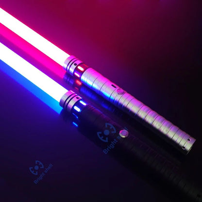 Metal Lightsaber Sword Toys RGB Light Saber 15Color Change Kids Soundfonts Force FX FOC Blaster Toys Jedi Sword Gift