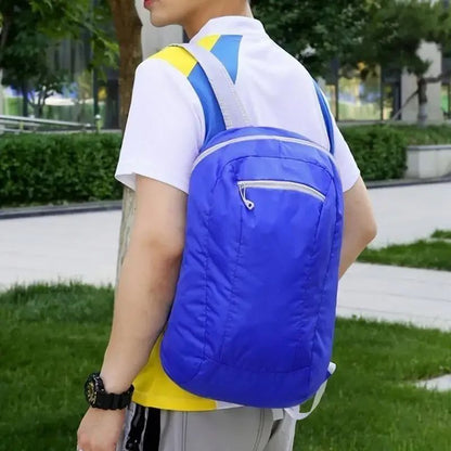 Mochila Dobrável Leve à Prova D'água Portátil para Esportes, Viagens e Caminhadas - Equipamento Durável para Aventuras ao Ar Livre