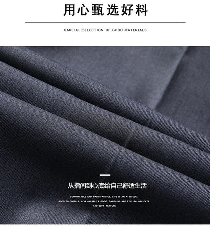 High quality Men Solid color Business - stylish handsome groom best man wedding dress 3/2/1 Single piece optional