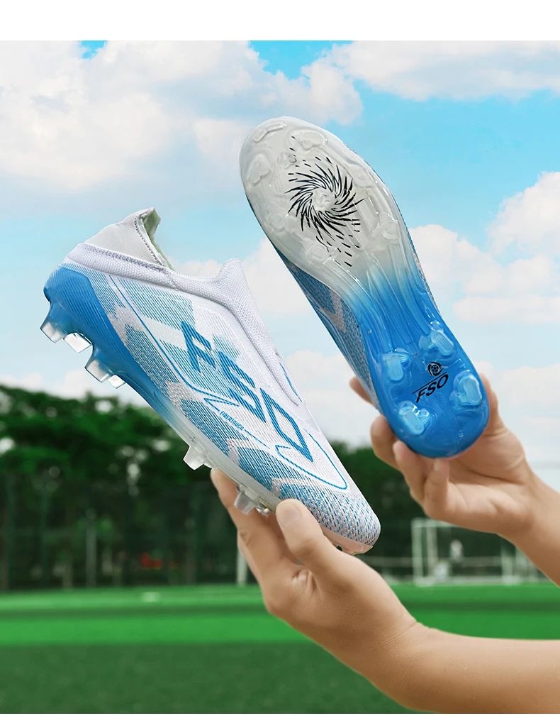 Men Football Boots Professional Society Cleats Original TF/FG Top Quality Indoor Soccer Shoes Booties Comfortable Sneaker Tenis