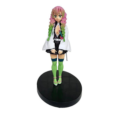 Boneco de Anime Demon Slayer Kimetsu No Yaiba Tanjiro Nezuko Zenitsu Figurine Inosuke Guerreiro Bonecos de Ação Colecionáveis Brinquedo Modelo