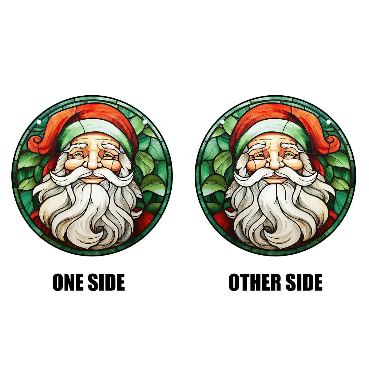 Starry Night Sky Round Acrylic Painted Home Living Room Window Wall Hanging Craft Party Car Pendant Retro Decoration Accessory