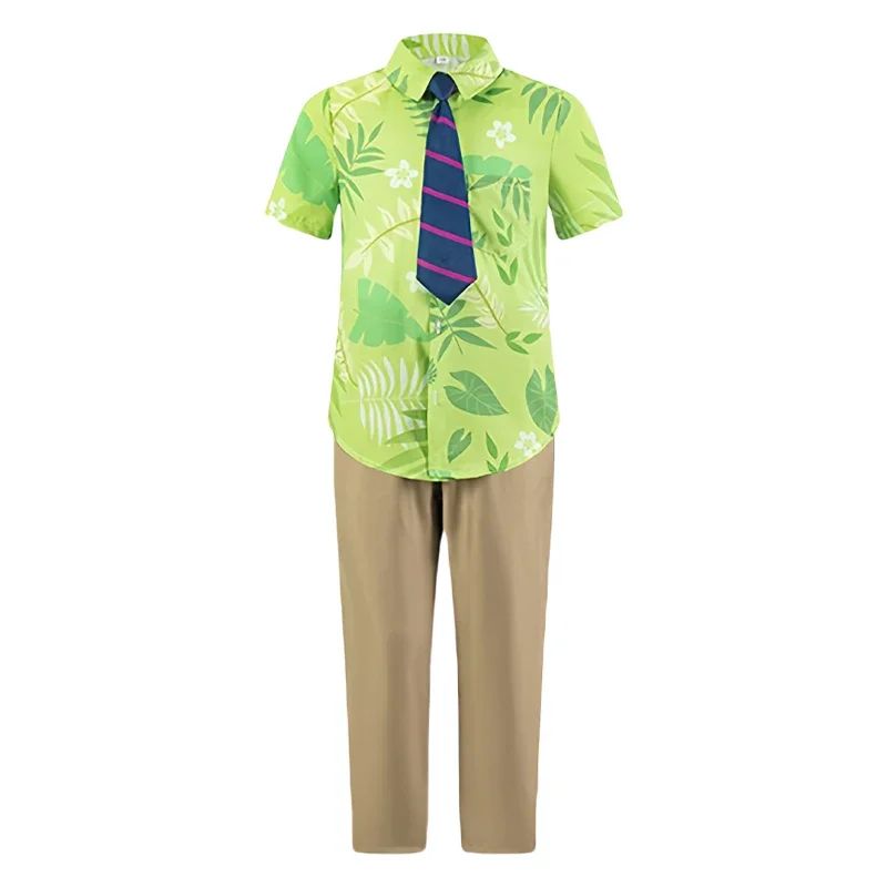 2026  Nick Wilde Cosplay Costumes Zootopia Cosplay Summer Shirt Tie Nick Suits Halloween Carnival Cos Adult Unisex Gifts