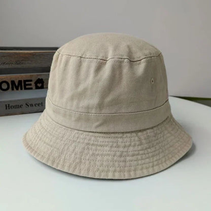 2025 Coreano Boné Pescador Jeans Lavado Cabeça Grande Masculino Chapéu de Sol Algodão Tamanho Grande 64cm Bob Panamá Unissex Tamanho Grande Boné de Pescador