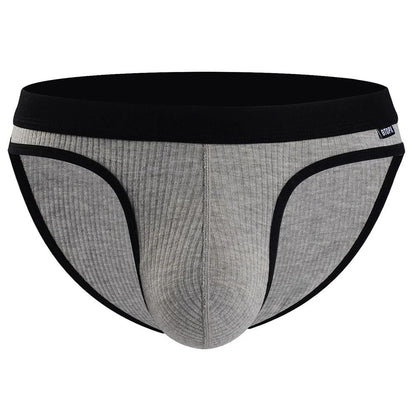 Men's Sexy Briefs Male Pouch U Convex Underwear Modal Soft Brief  Absorbent Elastic Shorts Breathable Underpants MU094