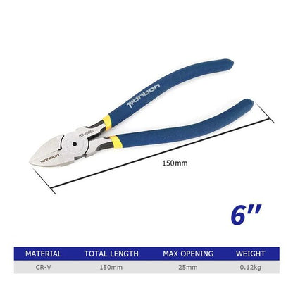 Alicate de Corte Diagonal 5/6 Polegadas Ferramenta Desencapadora de Fios Cortador Lateral Rebarbador de Cabos Alicate Eletricista DIY Ferramentas Manuais de Reparo