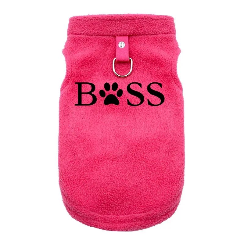 Roupas para cães BSS, casaco de outono inverno, colete quente de lã para cães pequenos Chihuahua Bulldog, jaquetas, fantasias e suprimentos