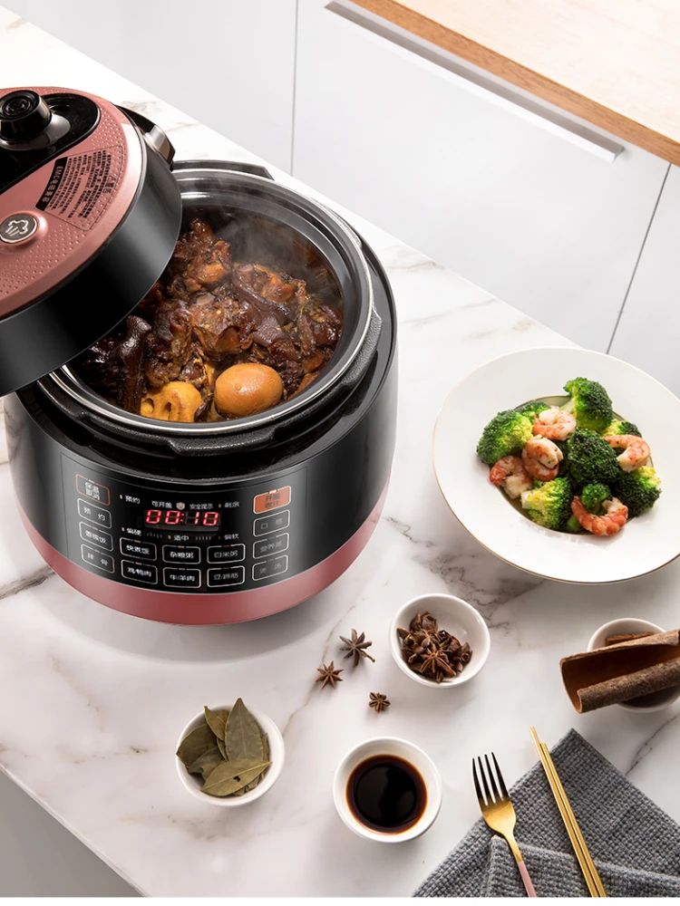 Supor 220v Electric Pressure Cookerhousehold Intelligent Rice Cooker Pressure Cooker 5L Double-bravery Pressure Cooker 220V