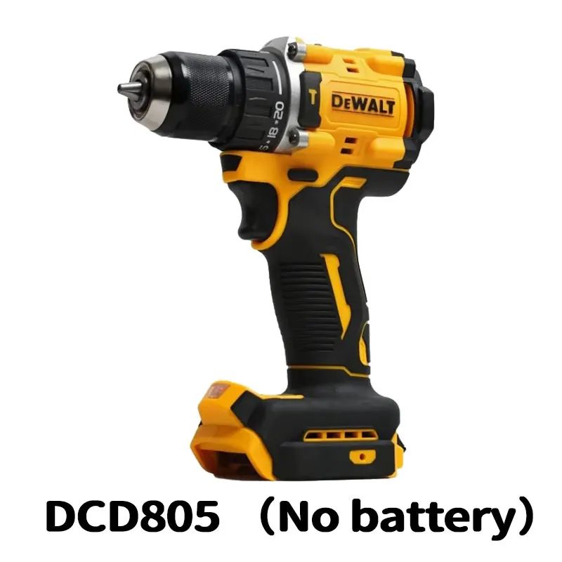 DEWALT Bateria 20V 6AH recarregável de íon de lítio carregador DCB118 Parafusadeira Furadeira Elétrica sem escovas DCD805 ferramenta elétrica