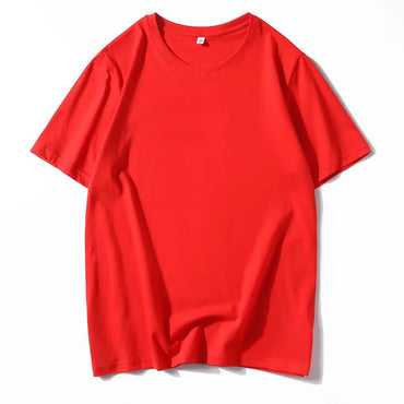 12 Color Oversized Heavyweight T Shirt for Men Summer Short Sleeve Tee 100% Cotton Plain Top Casual Men's Clothing