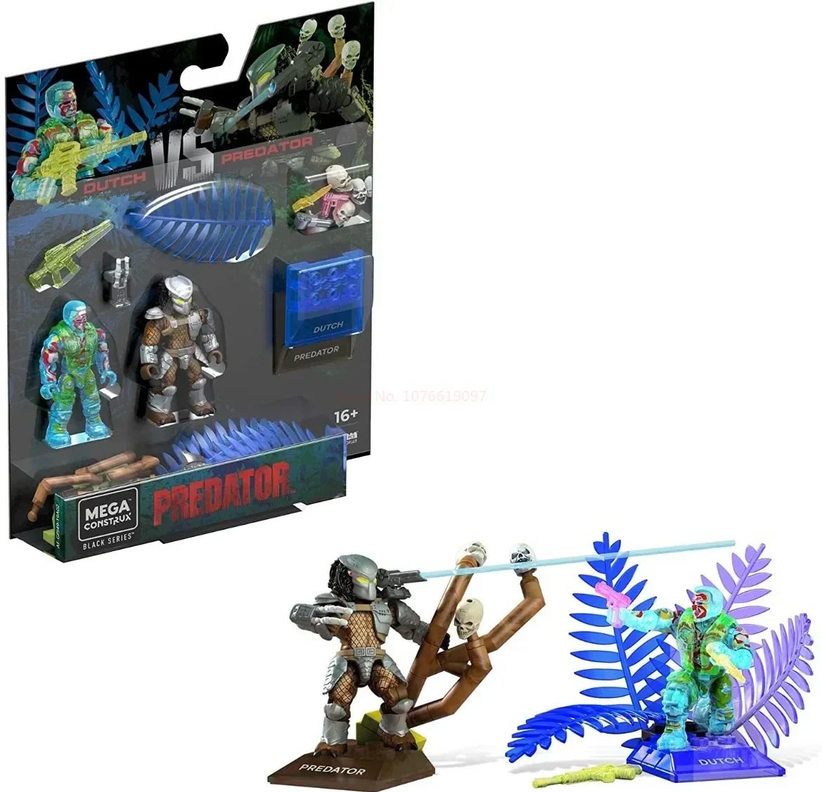 5 Modelos Mega Bloks Construx Borderlands Psycho Predator Sam Fisher Michelangelo Bulk Anime Figura de Ação Brinquedo Montado