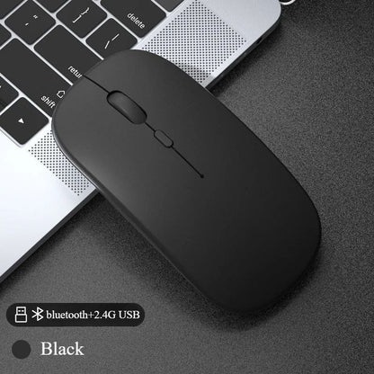 Mouse sem fio para notebook PC Bluetooth recarregável mouses de computador silenciosos mouse USB ergonômico para jogos para Xiaomi Pad