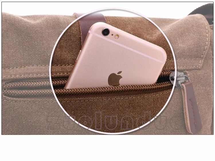 Retro Men Messenger Bags Vintage Canvas Handbags Leisure Work Travel Bag Man Business Crossbody Bags Briefcase For Male Bolsas