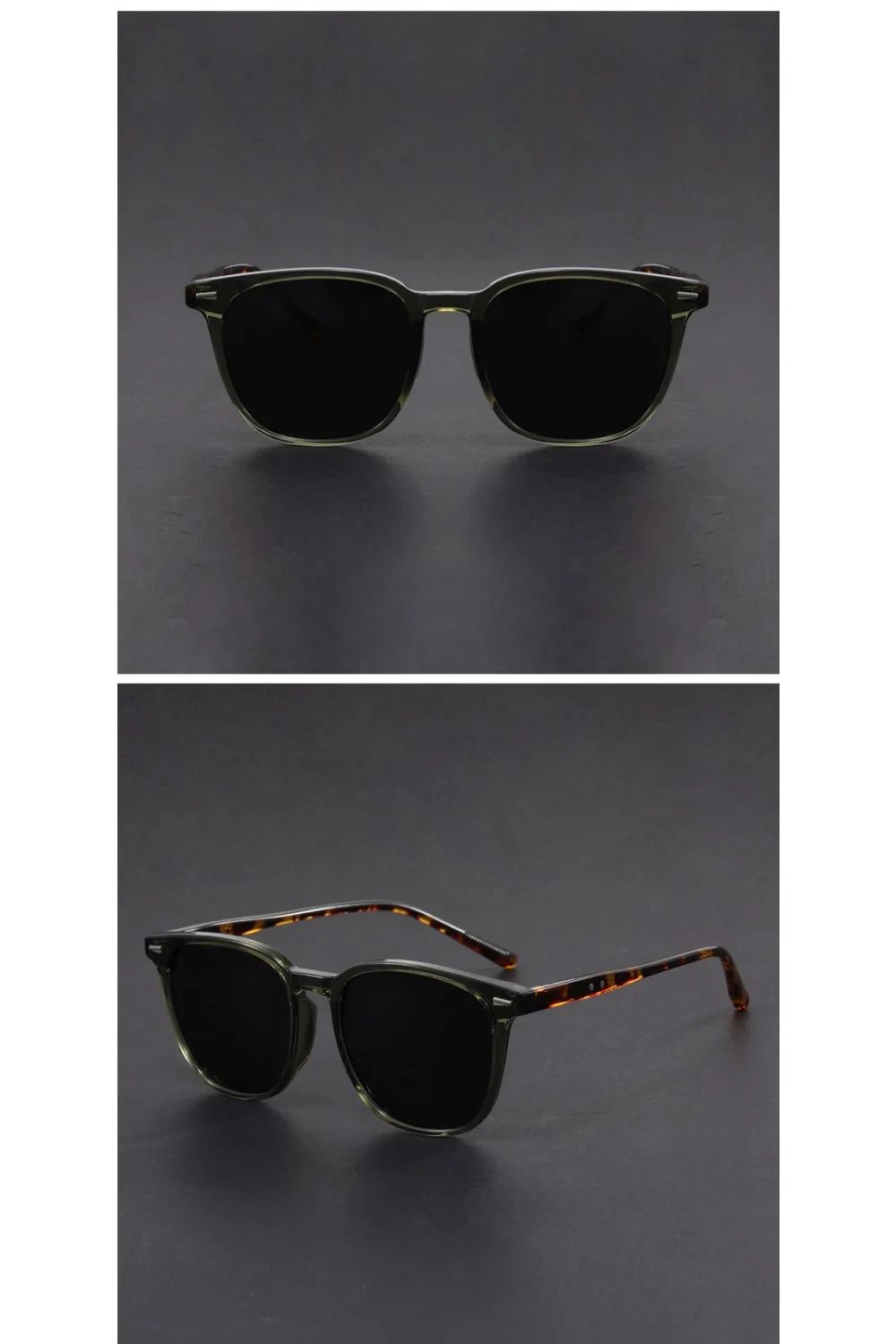 New Male And Female Ultralight Round Sunglasses Driving Fishing UV Polarized Fashion Sun Glasses UV400 Glasses