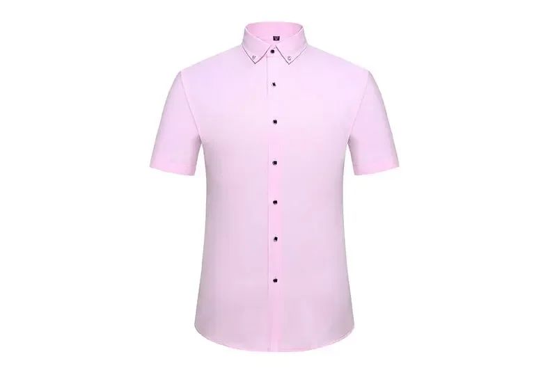 New Men's White Shirt Korean High End Version Free Shipping Popular Clothes Short Sleeve Long Sleeve Casual Suit Bottom Shirts