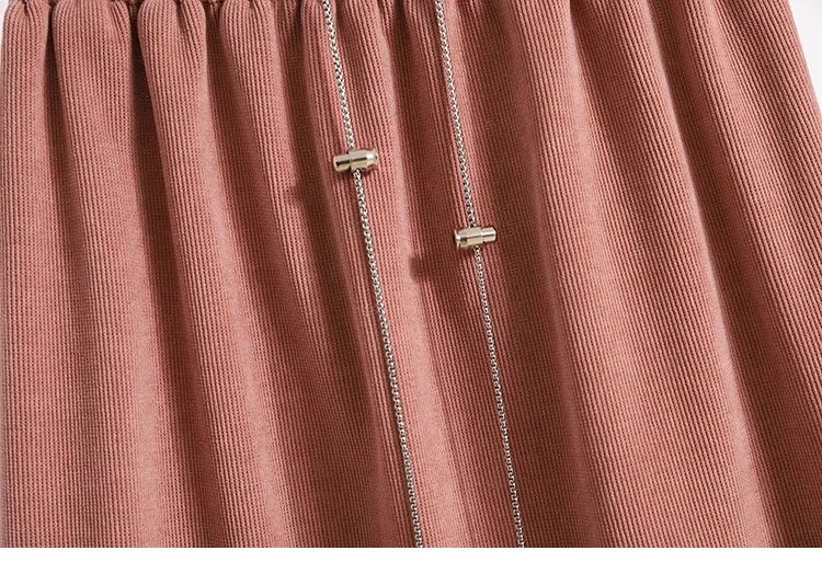 Women's New Style High-Waist Plus Size Skirts Elastic Waist Solid Wrap Buttocks Autumn Winter 2025 Versatile Straight Leg Skirt