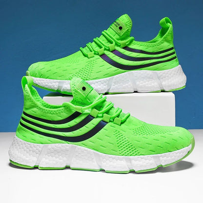 Tênis Esportivo Masculino Casual Leve Respirável Antiderrapante Calçados para Corrida e Caminhada ao Ar Livre Tênis Esportivo para Jogging