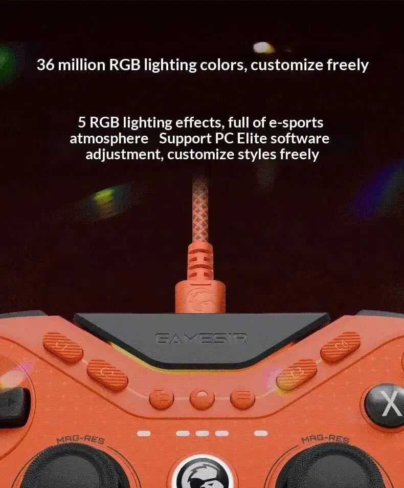 NEW Tarantula 8K Wired Esports Controller Gen-2 TMR Sticks 8000Hz Polling 0.5ms for PC Steam Switch Android iOS
