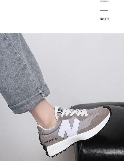 Tênis Feminino Casual Moda Respirável Caminhada Chato Tênis Feminino 2025 Academia Vulcanizado Branco Calçado Feminino