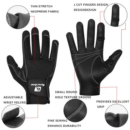 Luvas de Pesca Sem Dedos de Inverno para Homens Mulheres Luvas de Ciclismo Quentes à Prova de Vento com Tela Sensível ao Toque para Clima Frio