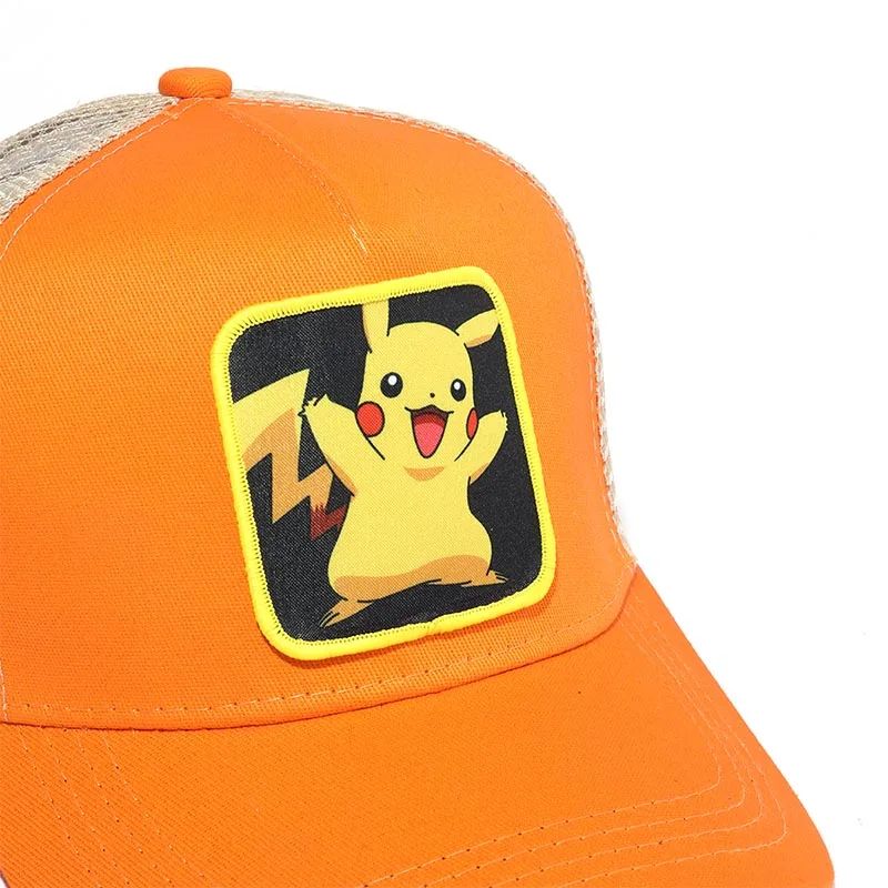 Anime Cartoon Baseball Caps Men Snapback Hip Hop Hats For Women Cotton Sun Mesh Hat Streetwear Breathable Visor Trucker Bones