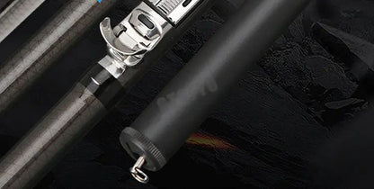 2,7M 3,6M 4,5M 5,4M 6,3M 7,2M Vara de Pesca de Rocha Telescópica de Carbono Vara Ultraleve Isca Carpa Viagem Oceano Vara de Pesca Giratória