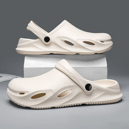 Men Outdoor Sandals Beach Comfortable Clogs Soft Slides Men Casual Shoes Garden Shoes  Lazy Shoes Are Lightweight and Versatile