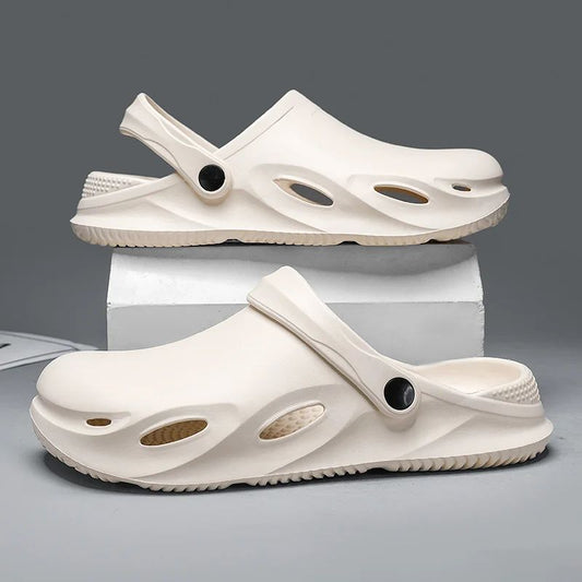 Men Outdoor Sandals Beach Comfortable Clogs Soft Slides Men Casual Shoes Garden Shoes  Lazy Shoes Are Lightweight and Versatile
