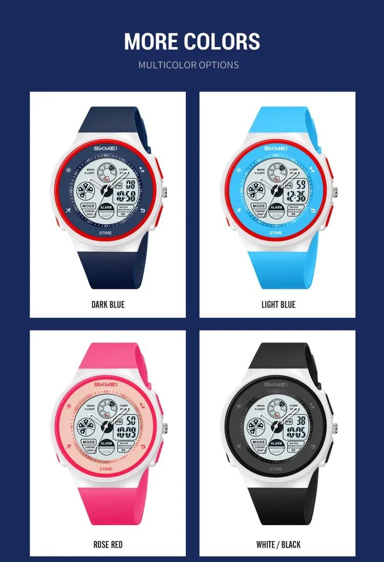 SKMEI 2346 Wristwatches Clock Horloges Mannen Fashion Digital Electronic Watch Casual Sports Watches For Men Women Waterproof