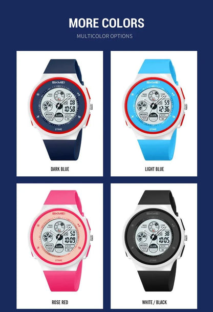 SKMEI 2346 Wristwatches Clock Horloges Mannen Fashion Digital Electronic Watch Casual Sports Watches For Men Women Waterproof