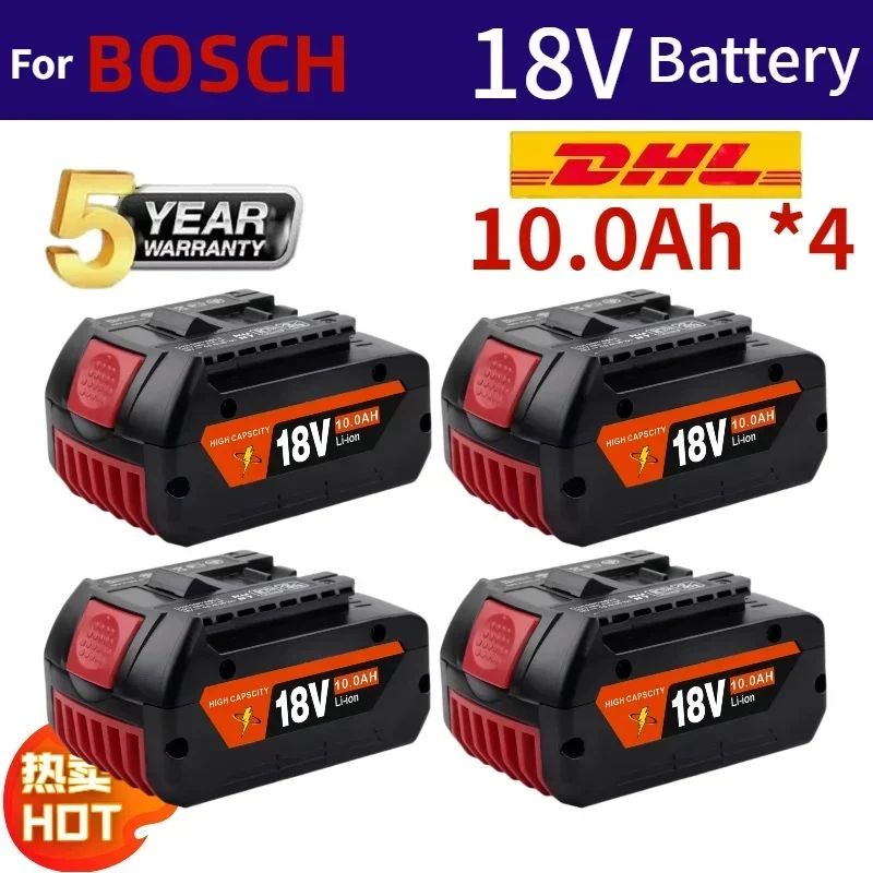 Para bateria Bosch Profissional 18V 12.0Ah, compatível com GBA GBH GSR GSB, bateria de substituição para BAT618 BAT609 BAT620