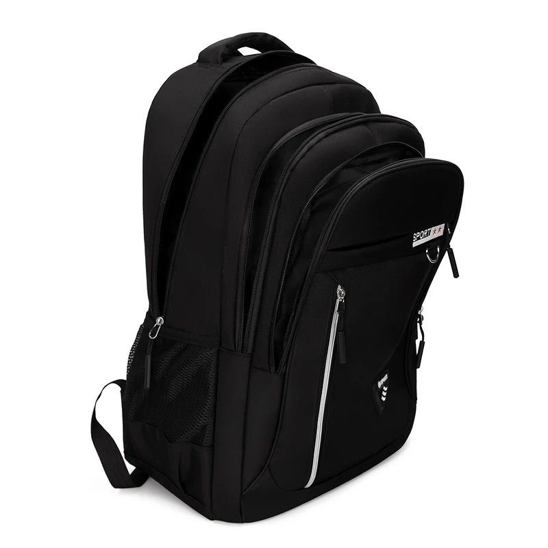 Mochila masculina - grande capacidade, alças ajustáveis, múltiplos compartimentos, adequada para escola, viagens e trabalho, casual