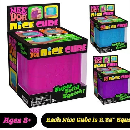 3pcs Nee Doh Jellyfish & Cube Squish Toy - Soft Jelly Squeeze Stress Relief Fidget, Sensory NeeDoh for Kids & Adults 2026@?