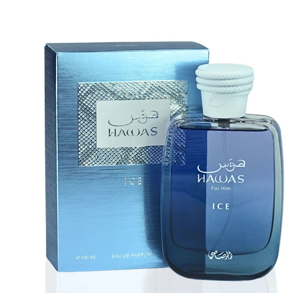 Perfume masculino com feromônio RASASI Hawas, colônia masculina, adequado para qualquer ocasião, fragrância duradoura de 100ml, presente de Natal