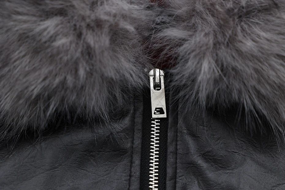 Vintage Men Winter Jackets Fur Collar Fleece Warm Parkas Coats Streetwear Harajuku Leather Jackets Casual Padded Jackets Outwear