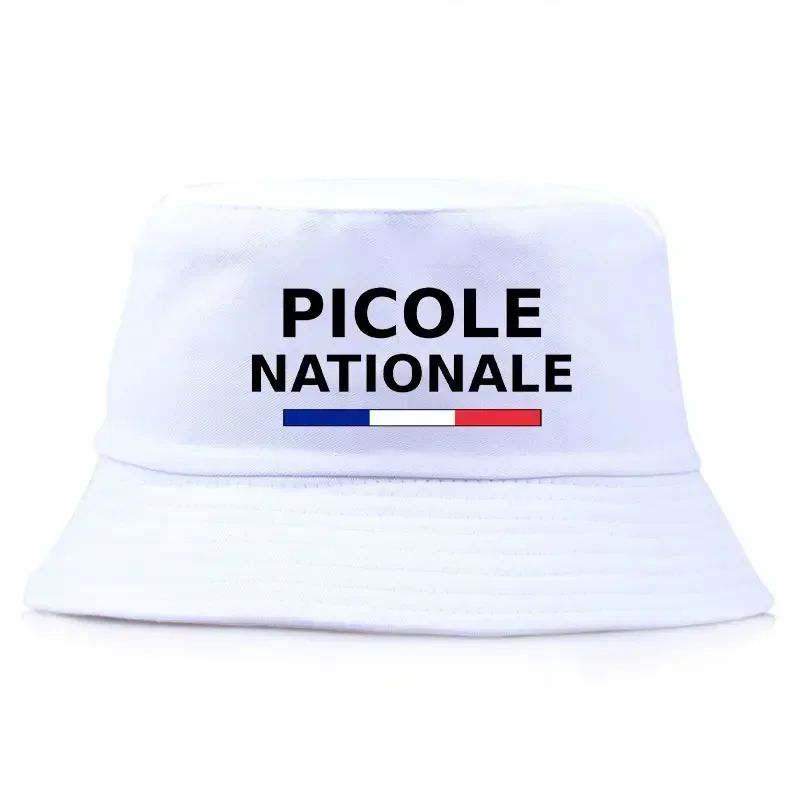 Summer Picole Nationale Bob Man Reversible Bucket Hat Women Cotton Fisherman Cap Unisex Outdoor Sport Sun Activities Panama