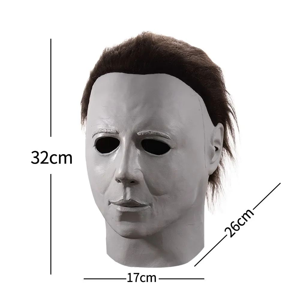 Halloween Cosplay Michael Myers Mask 1978 Latex Mask Realistic Horror Mask Scary Cosplay Mask Carnival Masquerade Party Props