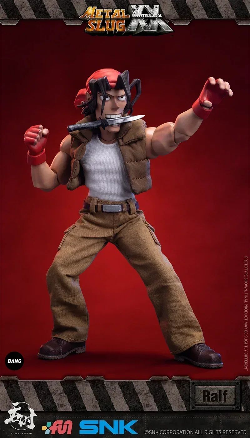 ?EM ESTOQUE?TUNSHI Studio Original SNK Model Official Metal Slug 3 Marco Tarma Clark Still RALF JONES Rebel Soldier 1/12 Mecha Toy