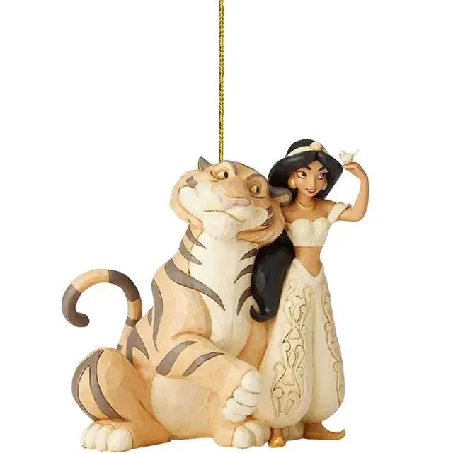 Disney Action Anime Figura Bonecas Princesa Enfeites de Natal Árvore de Natal Decoração de Pendurar Presente Artesanato de Natal