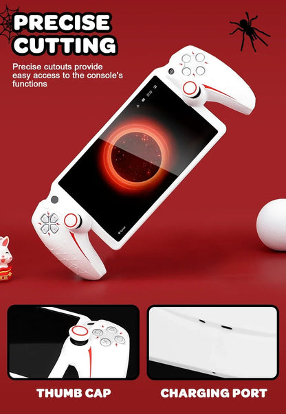 Replacement For PS 5 Portable PS5 Front Back Plates Case Limited Silicone Faceplate for PS Portal Shell Cover Accessories