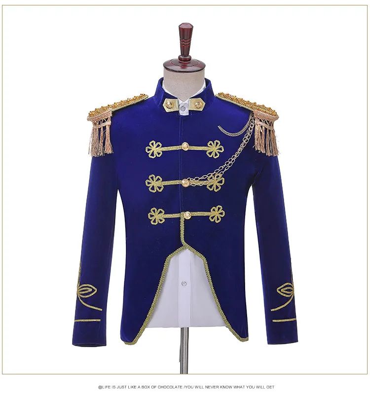 Men Stage Couple Costumes Photo Military Dress Suit Navy Men's and Women's Military Band Uniform Sailor Suit Spring and Autumn