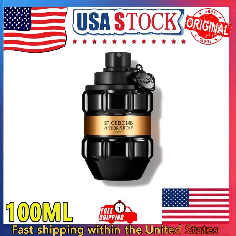 Viktor&Rolf - Spicebomb Extreme Eau De Parfum-Woody & Spice - Cologne for Men - with Notes of Amber & Vanilla Valentine Perfume