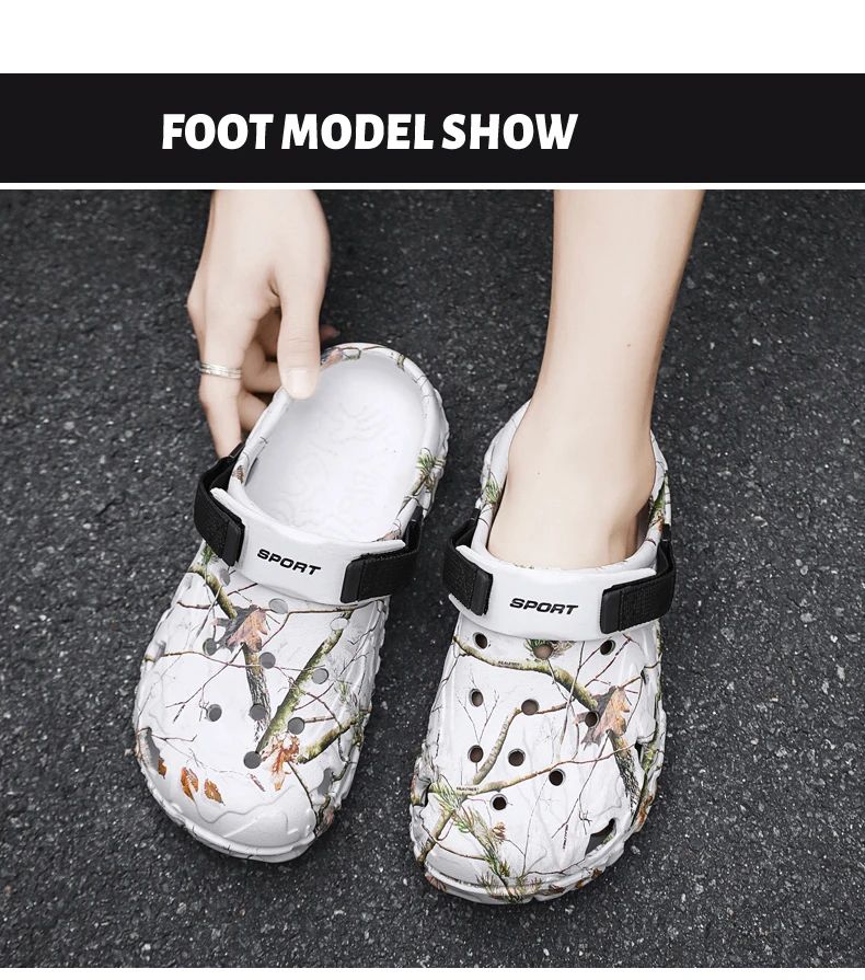 2025Men Slippers High Quality Classic Outdoor Anti-Slip Garden Shoes Lightweight Fashion Casual Sandals Sandals for Men Platform