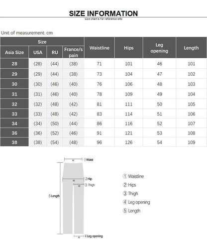 Streetwear Vintage Jeans Men's New Personality Thin Fashion Personalized Loose Trousers Casual Straight Wide Denim Pants Male