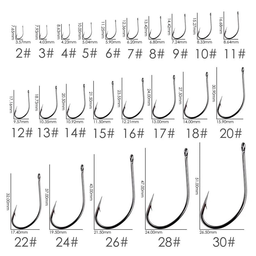 50/10pcs Box High Carbon Maruseigo Fishing Hook Fish Jig Hook Japan Carp Hook Fishing Circle Hooks Fly Fishing Tackle