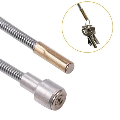 Ferramenta Magnética Flexível de Pega, Pesada, Garra Dobrável para Pegar Parafusos, Porcas, Chaves, Cavilhas, Recuperação em Garagem e Oficina