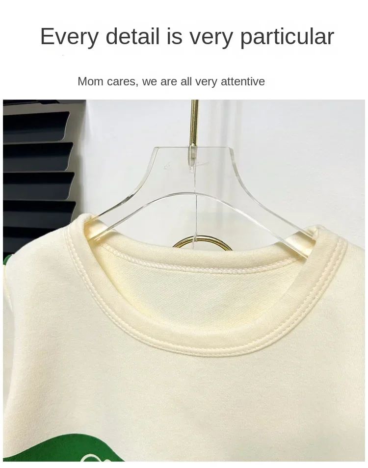 2Pcs Cartoon Bear Children Short Sleeve Shorts Sets Summer Kids Clothes Boy Girl Baby Thin Cotton Tee Tracksuits Fashion Outfits